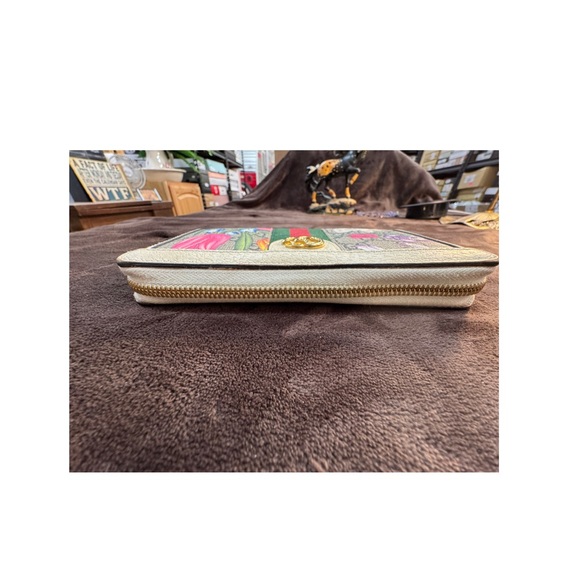 Authentic Gucci Ophelia Floral GG Glora Continental wallet EUC - Picture 5 of 8